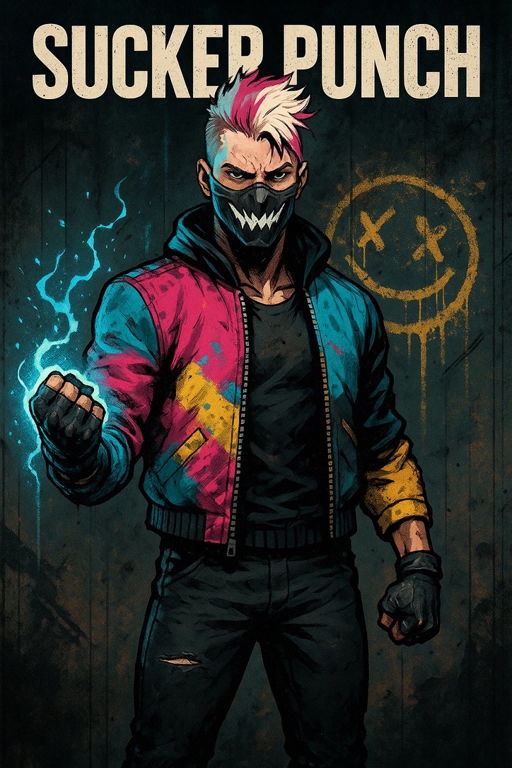 Sucker Punch, an underground fighter targeted by the Power Exchange